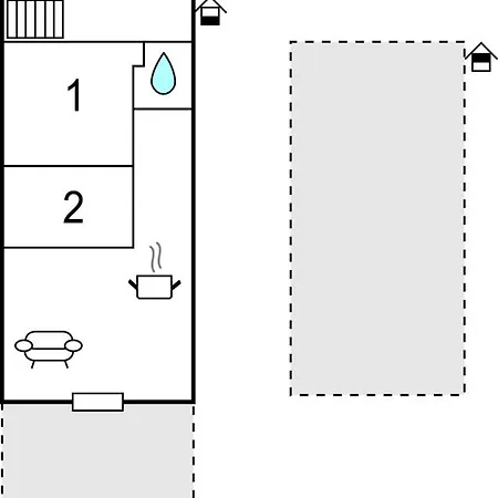 Ботель 2 Bedroom Lovely Ship In Алсмер